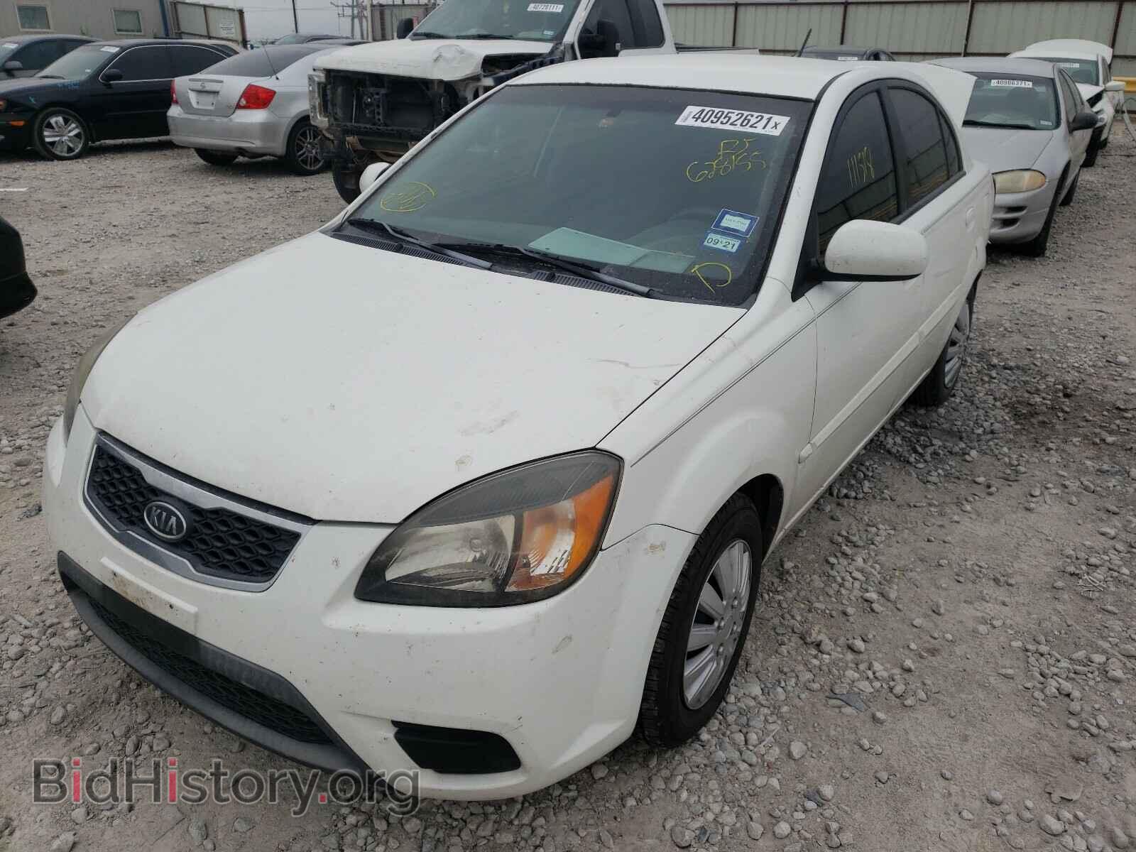 2010 KIA RIO - VIN: KNADH4A33A6628155 - Фото 2