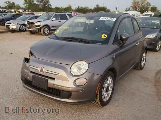 2012 FIAT 500 - VIN: 3C3CFFAR9CT124663 - Фото 2