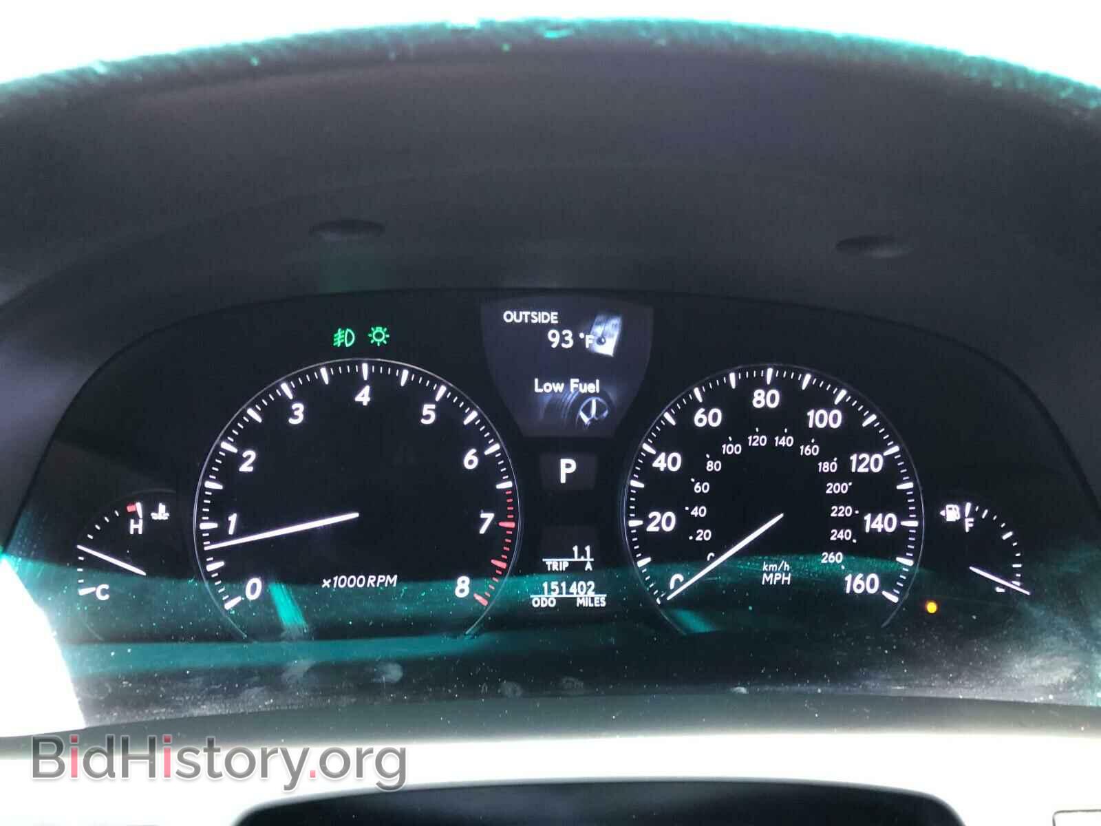 2008 LEXUS LS460 - VIN: JTHGL46F685022140 - Фото 8