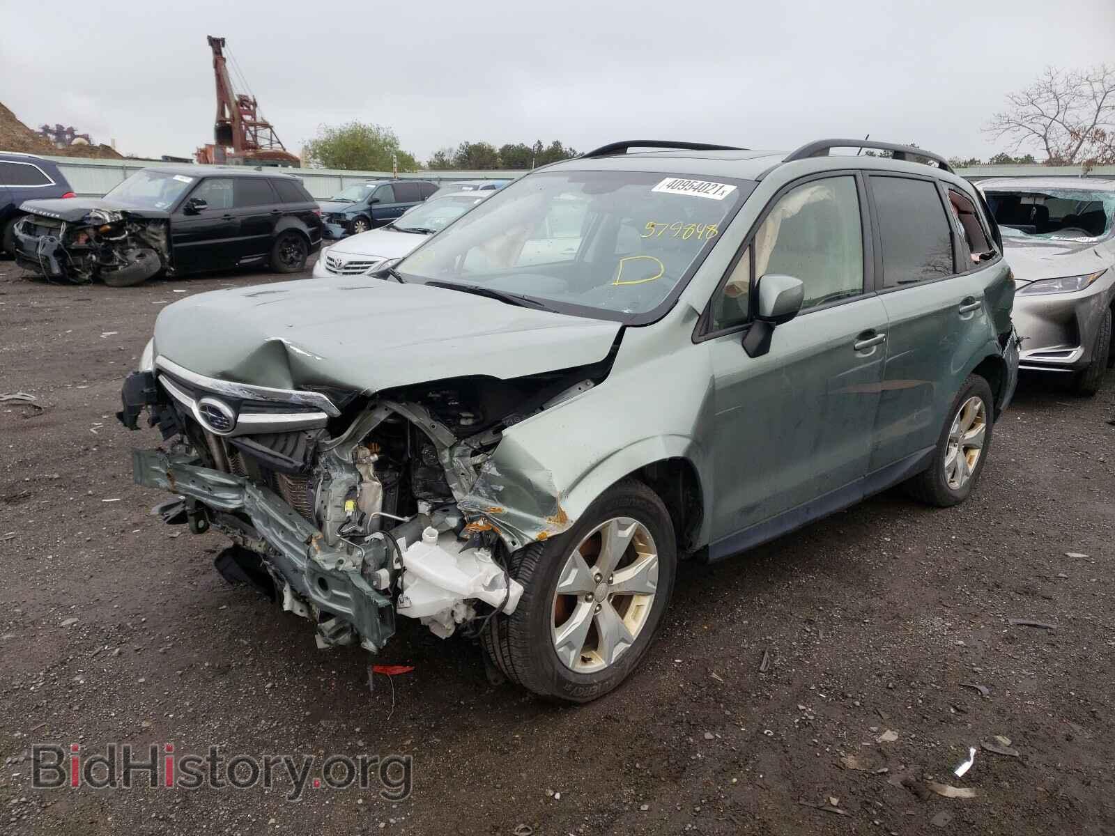 2015 SUBARU FORESTER - VIN: JF2SJAGC5FH579848 - Фото 2