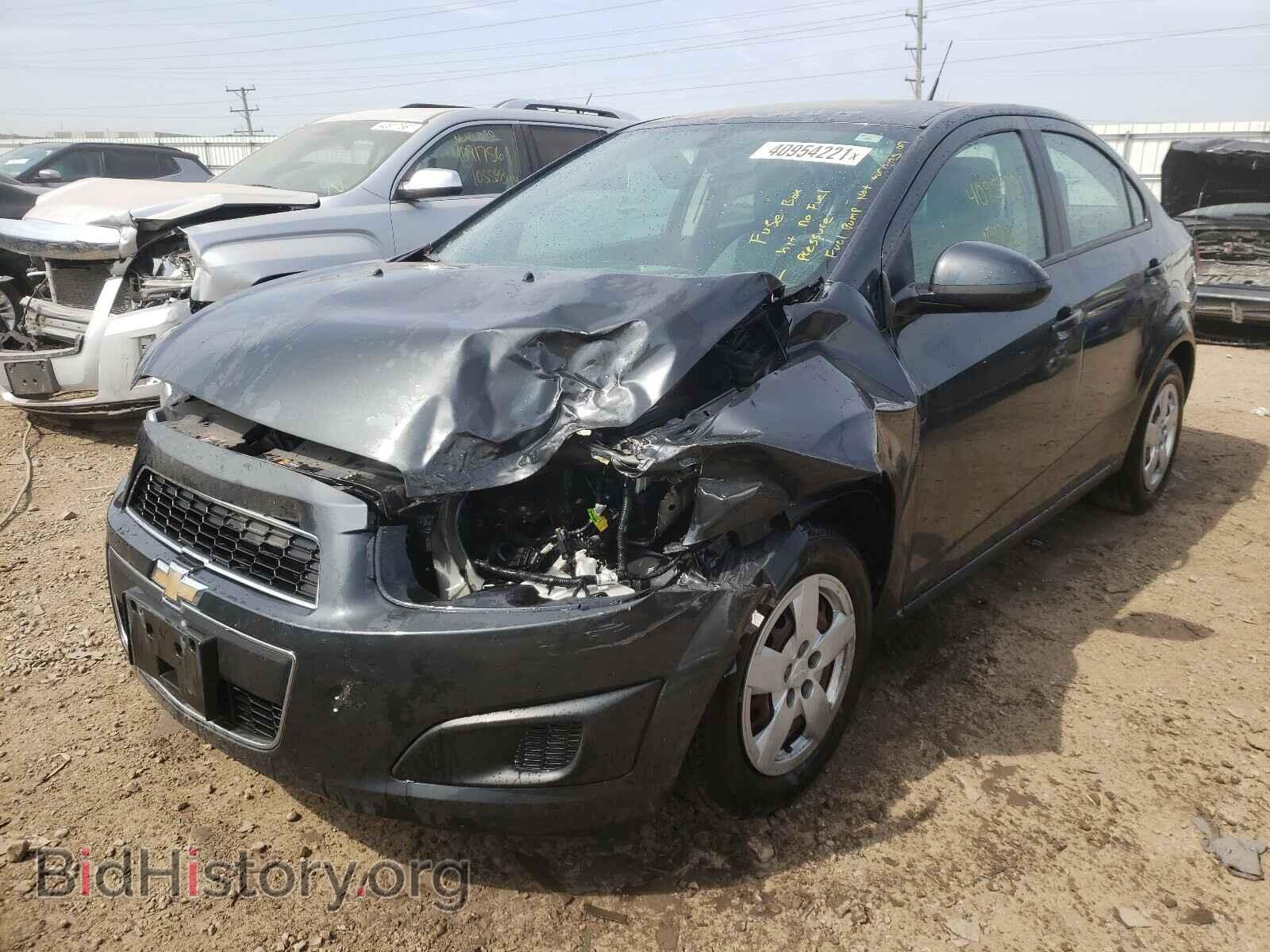 2014 CHEVROLET SONIC - VIN: 1G1JA5SH7E4243525 - Фото 2