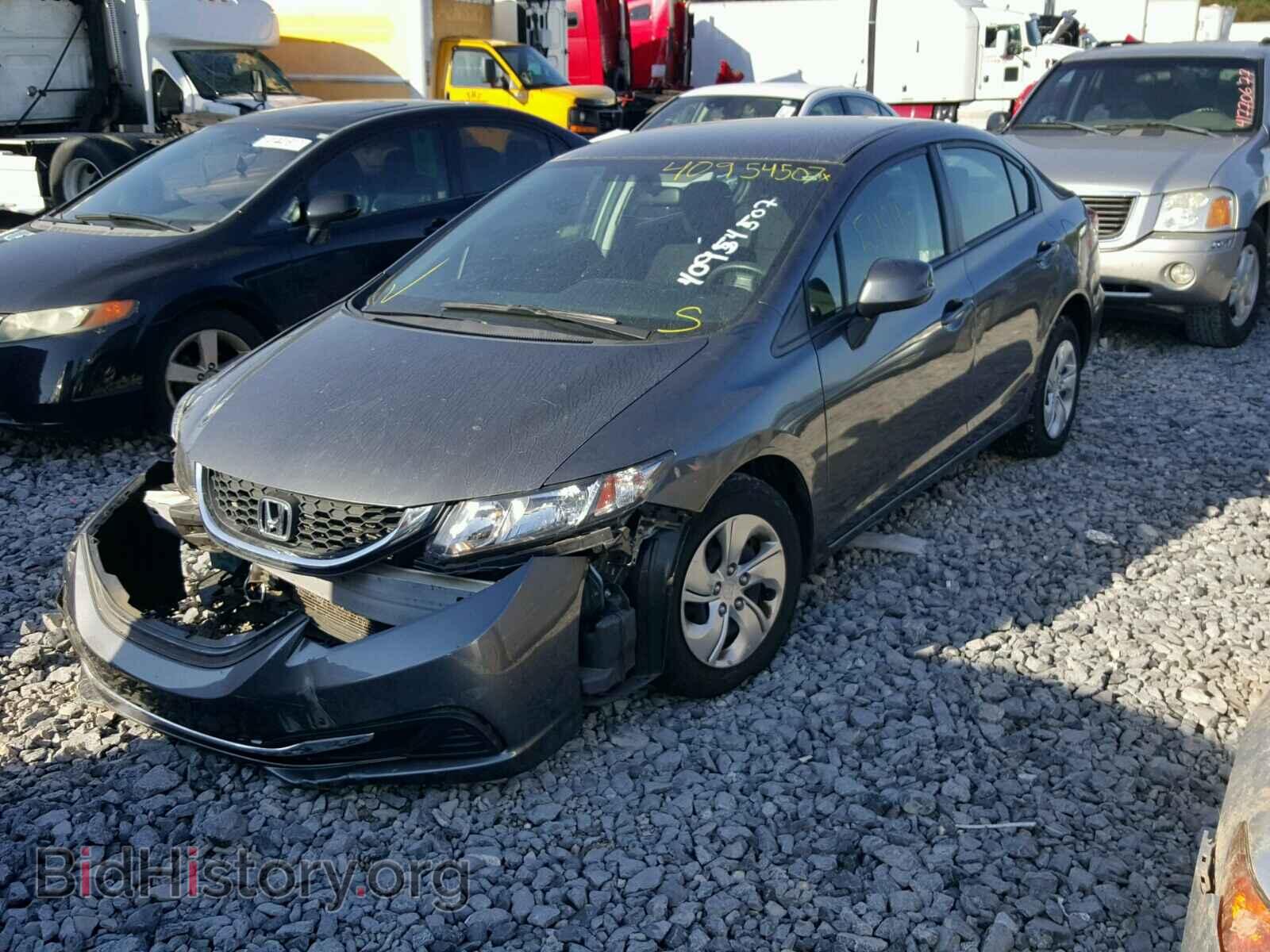 2013 HONDA CIVIC - VIN: 19XFB2F57DE293525 - Фото 2