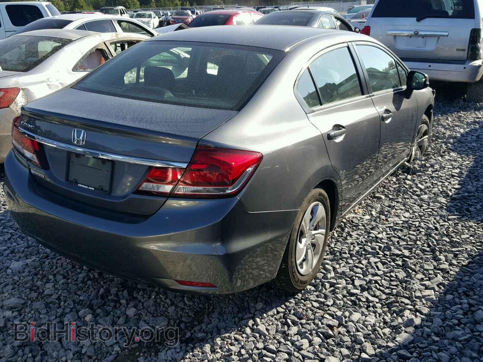 2013 HONDA CIVIC - VIN: 19XFB2F57DE293525 - Фото 4