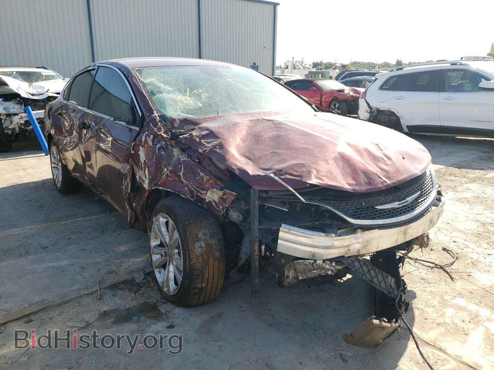 Фотография 1C3CCCAB9FN603566 - CHRYSLER 200 2015