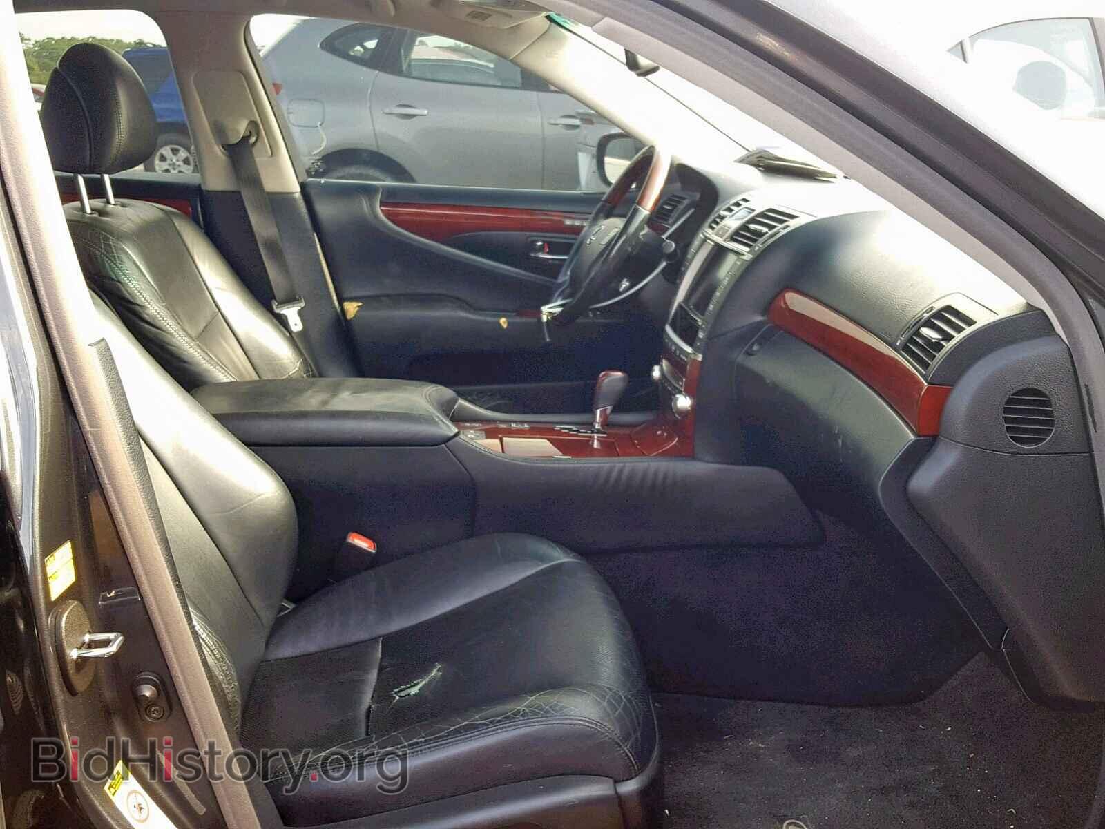 2010 LEXUS LS460 - VIN: JTHBL5EFXA5097964 - Фото 5