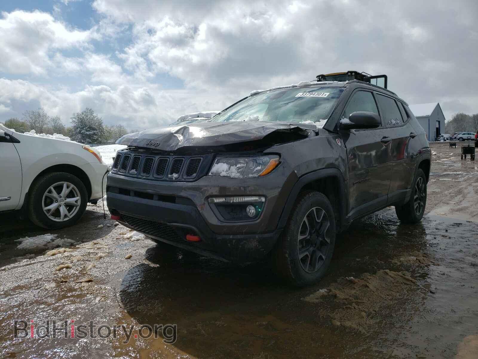 2019 JEEP COMPASS - VIN: 3C4NJDDB9KT645256 - Фото 2