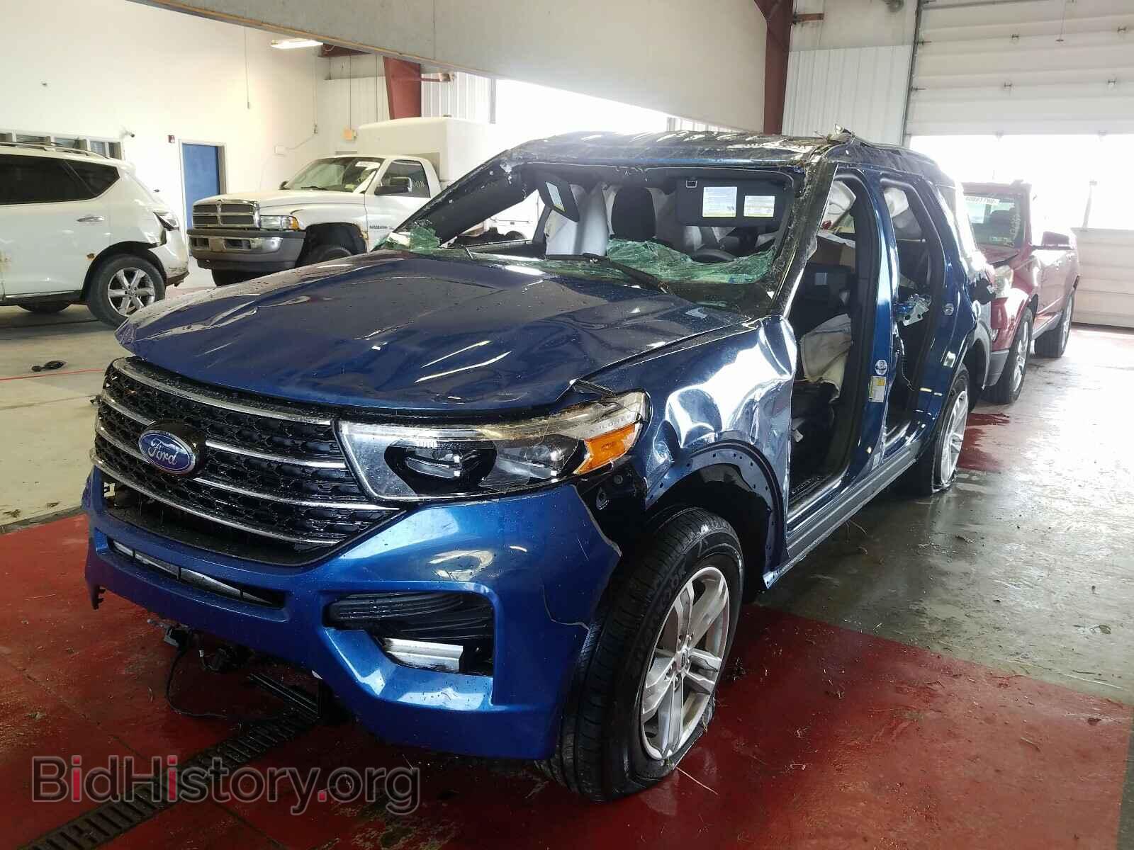 2020 FORD EXPLORER - VIN: 1FMSK8DH5LGB08297 - Фото 2
