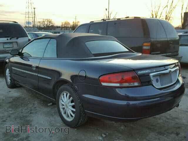 2003 CHRYSLER SEBRING - VIN: 1C3EL55T63N608999 - Фото 3