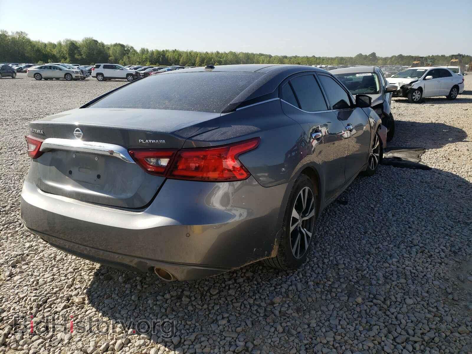 2017 NISSAN MAXIMA - VIN: 1N4AA6AP2HC422156 - Фото 4