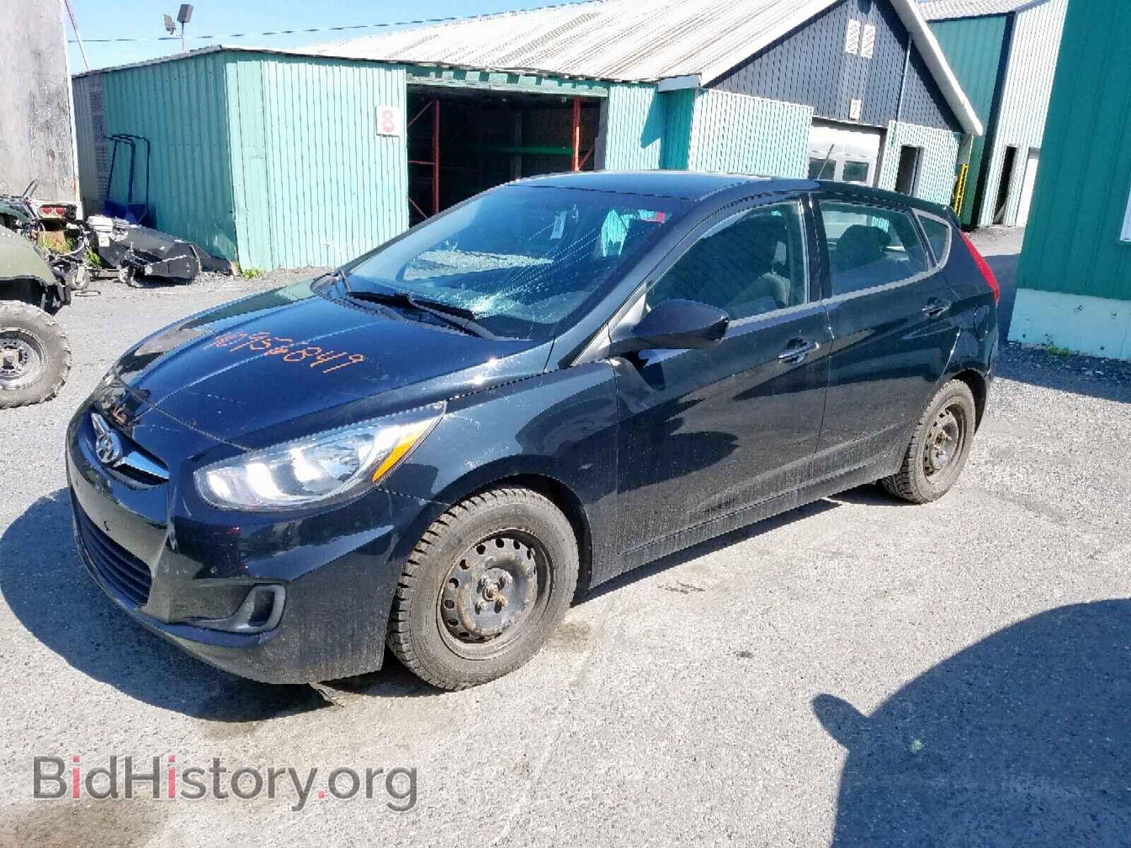 2013 HYUNDAI ACCENT - VIN: KMHCT5AE5DU124626 - Photo 2