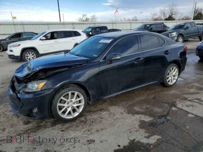 2011 Lexus IS IS 250, черный — VIN JTHCF5C26B5049245, Copart