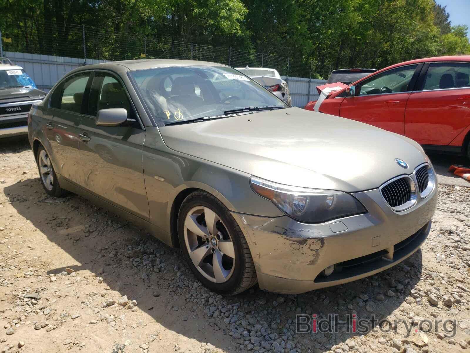 Photo WBANE53516CK87235 - BMW 5 SERIES 2006