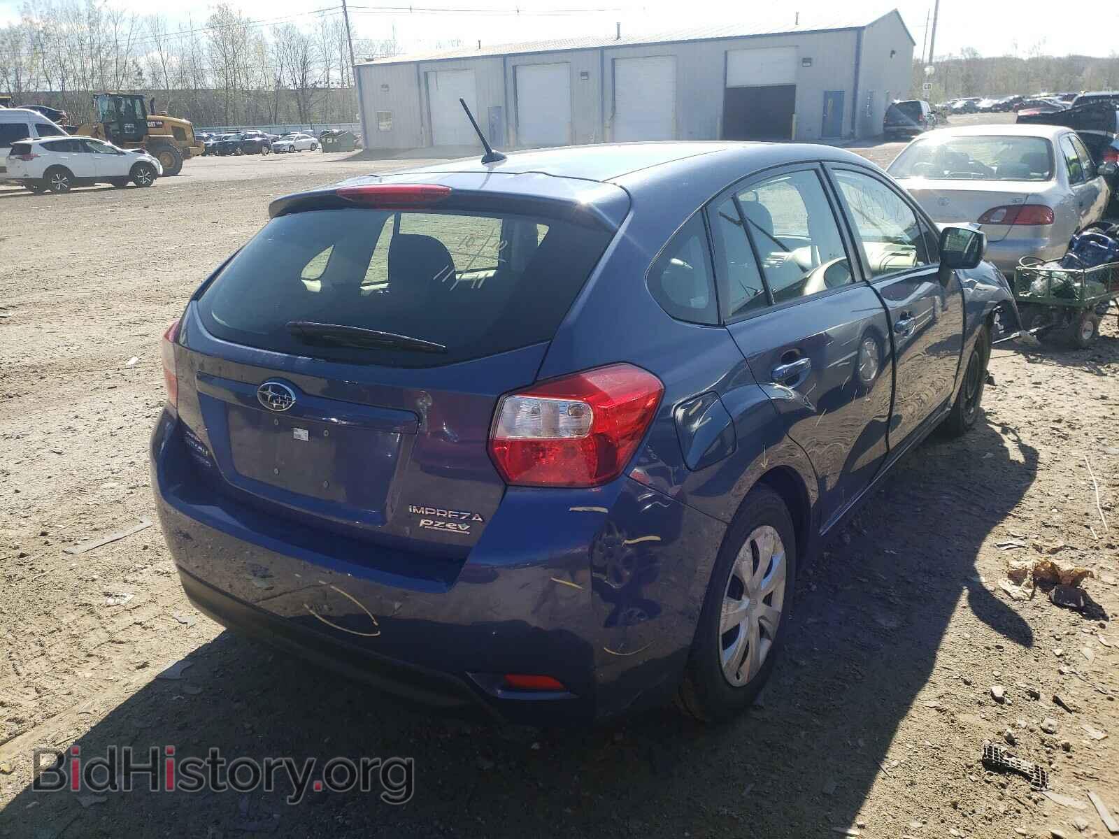 2013 SUBARU IMPREZA - VIN: JF1GPAA6XD2852648 - Фото 4