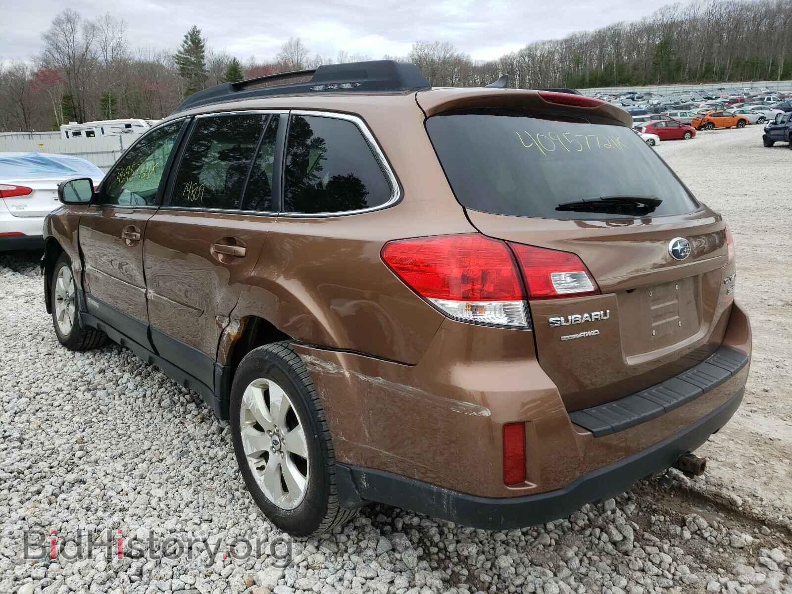 2012 SUBARU OUTBACK - VIN: 4S4BRDKC0C2250744 - Фото 3