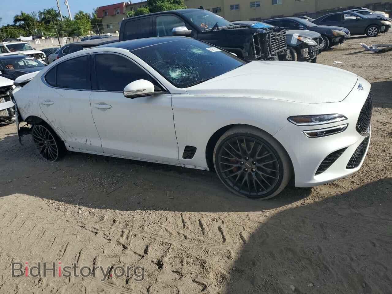 2022 GENESIS G70 LAUNCH - VIN: KMTG14TE8NU081096 - Photo 4