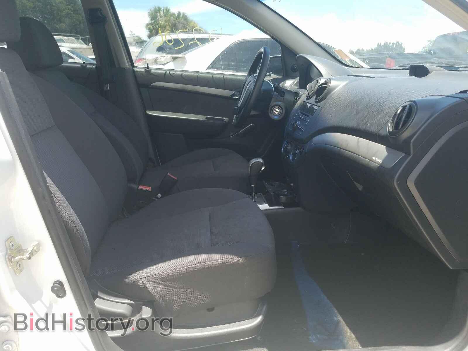 2009 CHEVROLET AVEO - VIN: KL1TD56E09B395484 - Фото 5