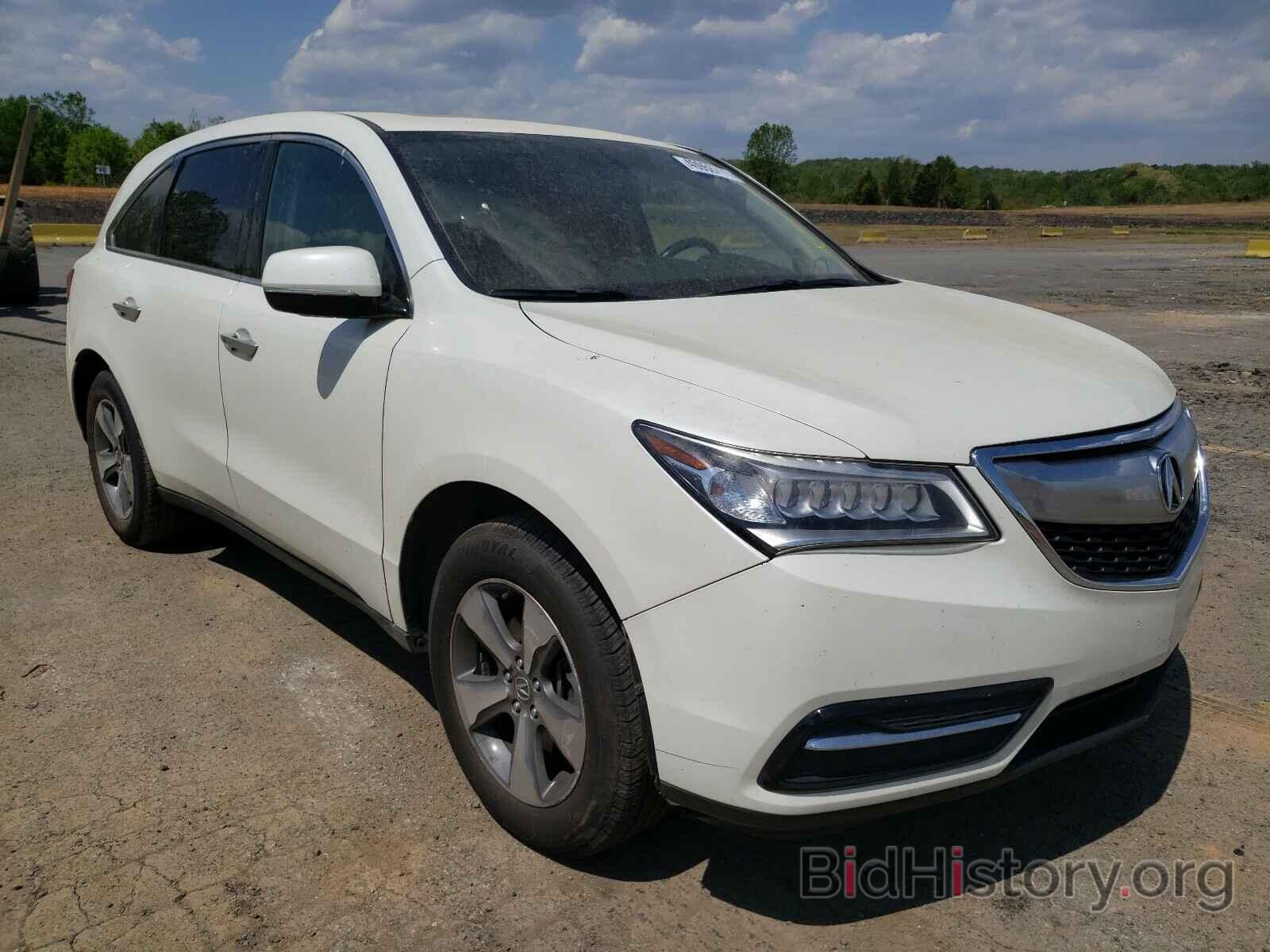 Photo 5FRYD3H24FB012420 - ACURA MDX 2015