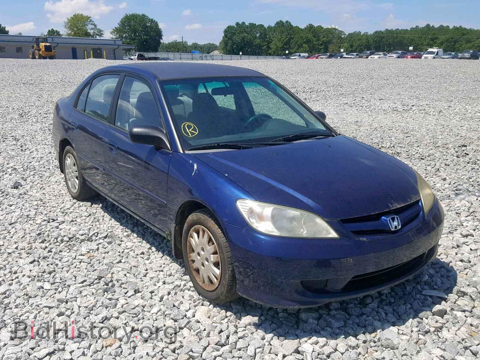 Photo 2HGES16585H538491 - HONDA CIVIC LX 2005