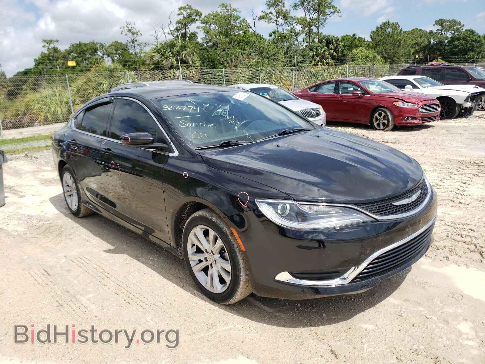 Фотография 1C3CCCABXGN185018 - CHRYSLER 200 2016