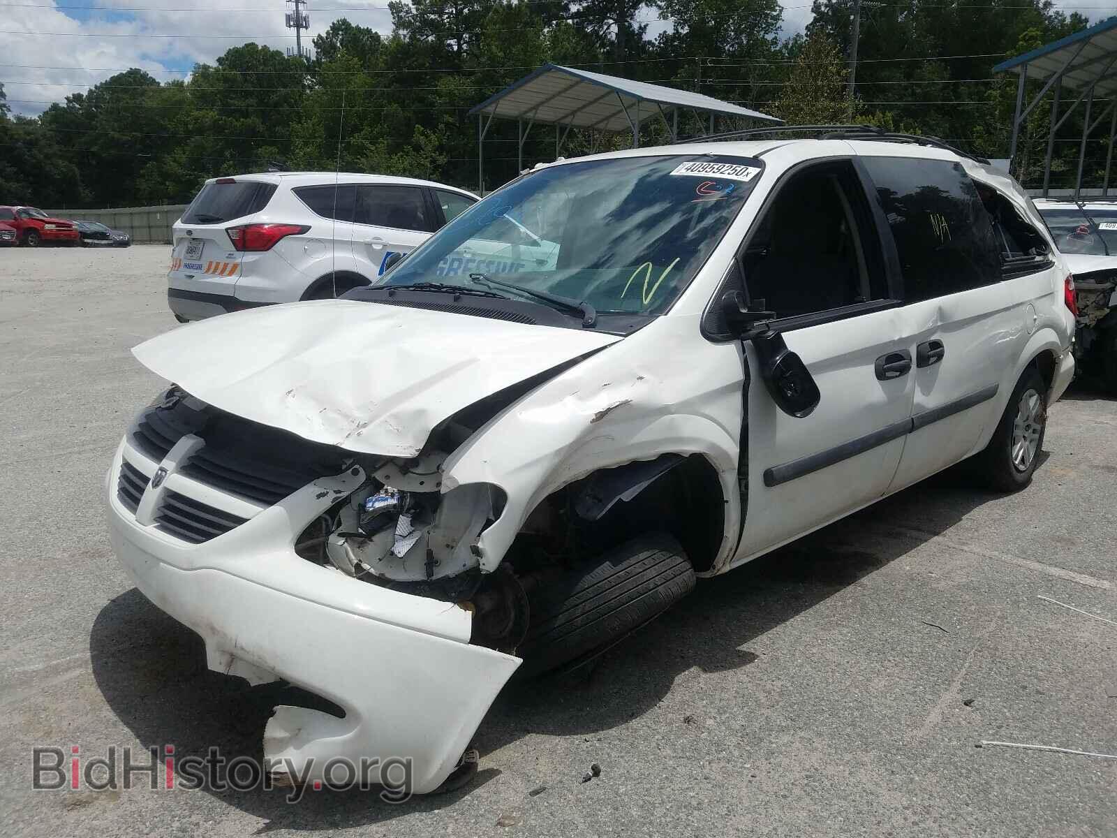 2006 DODGE CARAVAN - VIN: 1D4GP24RX6B623110 - Фото 2