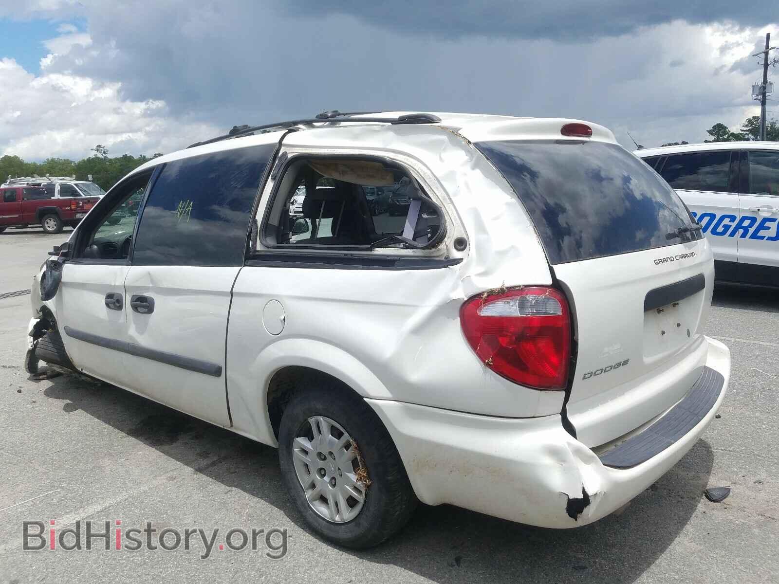 2006 DODGE CARAVAN - VIN: 1D4GP24RX6B623110 - Фото 3