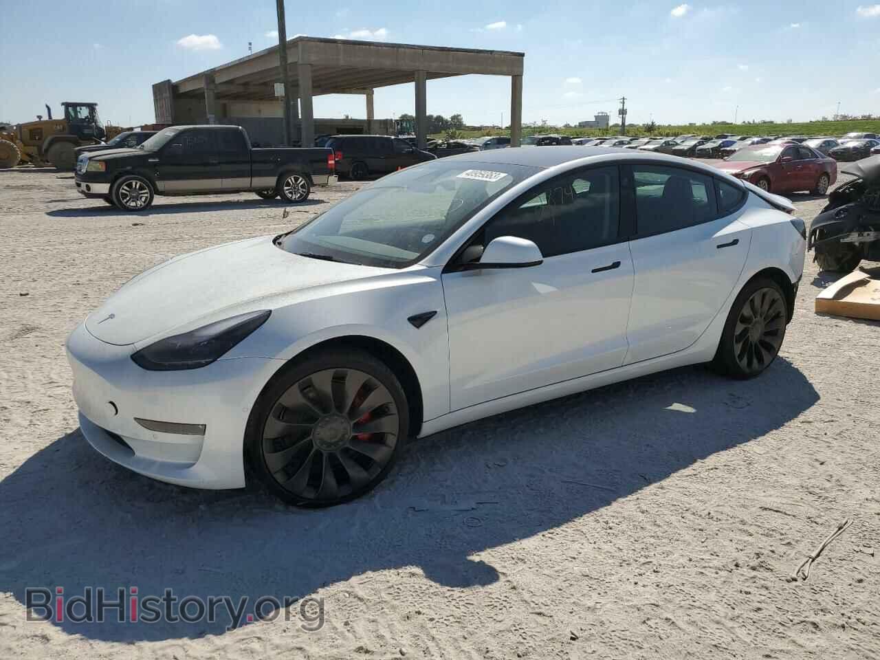 Photo 5YJ3E1EC2NF264840 - TESLA MODEL 3 2022