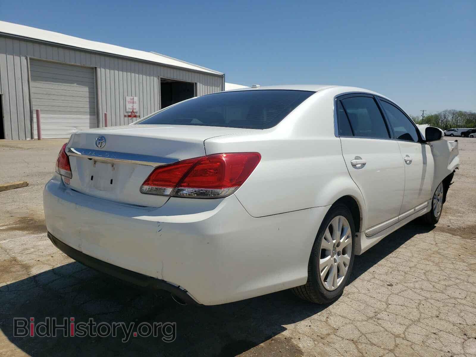 2012 TOYOTA AVALON - VIN: 4T1BK3DB0CU454127 - Фото 4