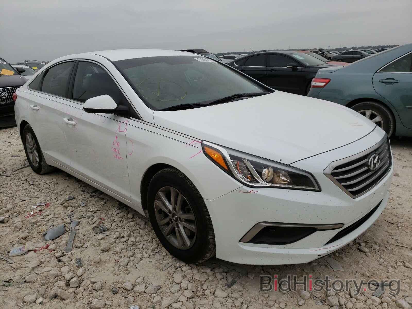 Photo 5NPE24AF5HH569371 - HYUNDAI SONATA 2017