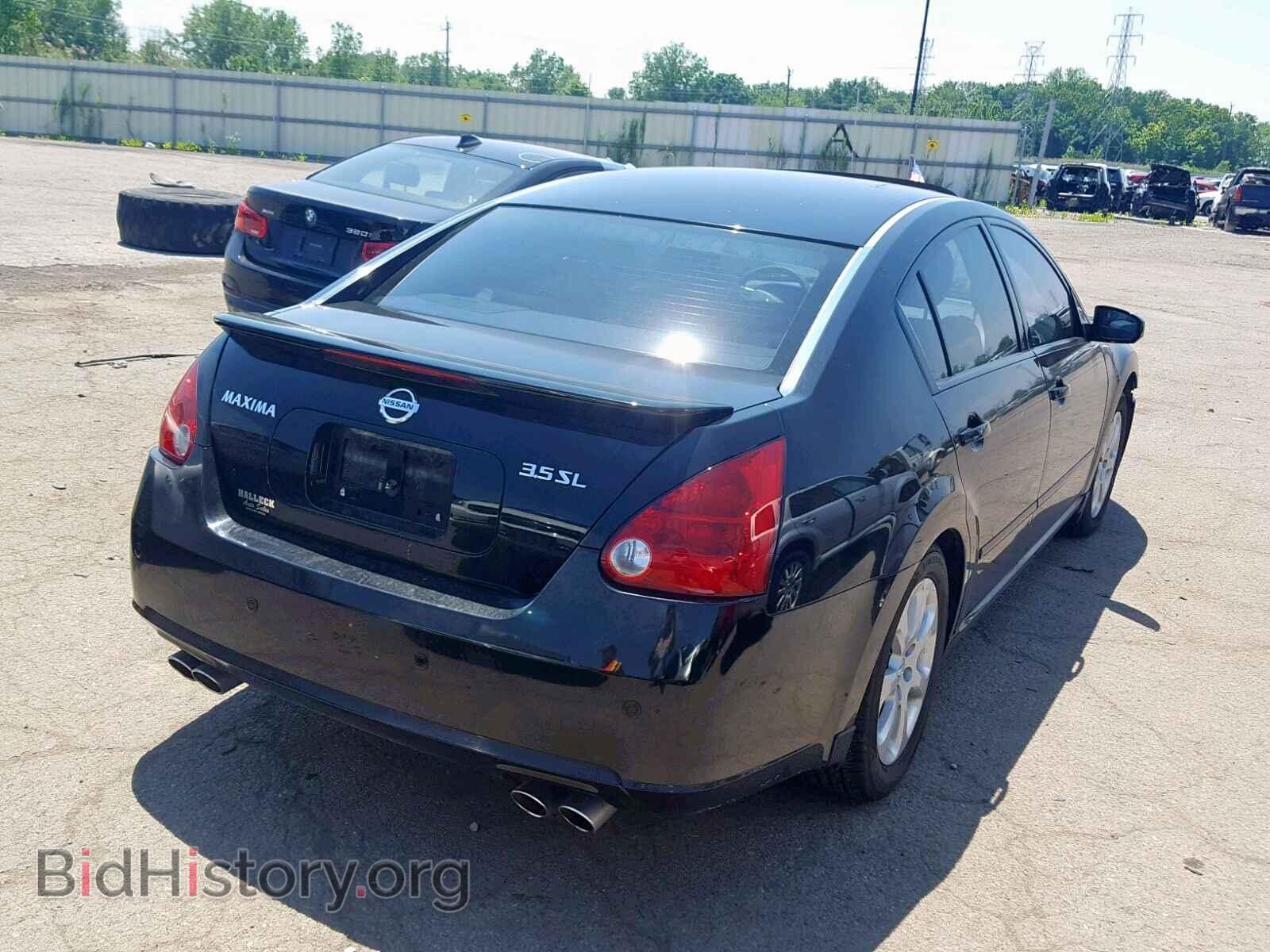 2007 NISSAN MAXIMA - VIN: 1N4BA41E17C844733 - Фото 4