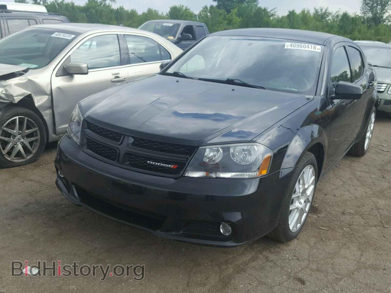 2013 DODGE AVENGER - VIN: 1C3CDZCB7DN554037 - Фото 2