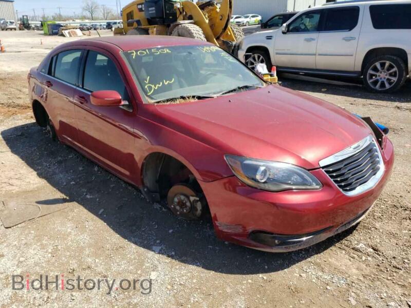 2013 Chrysler 200 200 Tourin (VIN 1C3CCBBB6DN701508) — фото 1 из 10, Copart, повреждение: передняя часть
