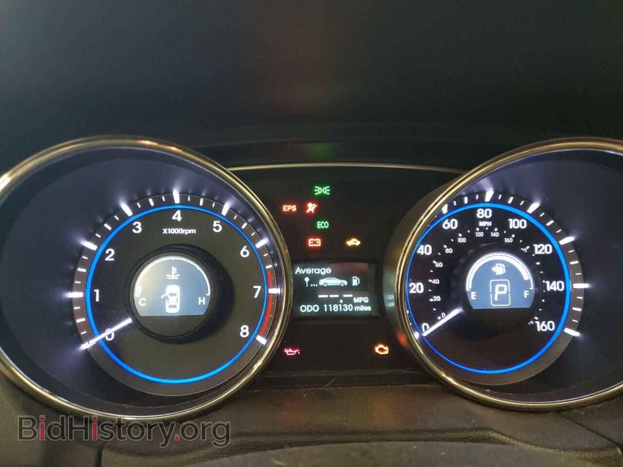 2012 HYUNDAI SONATA - VIN: 5NPEC4AC3CH379094 - Фото 9