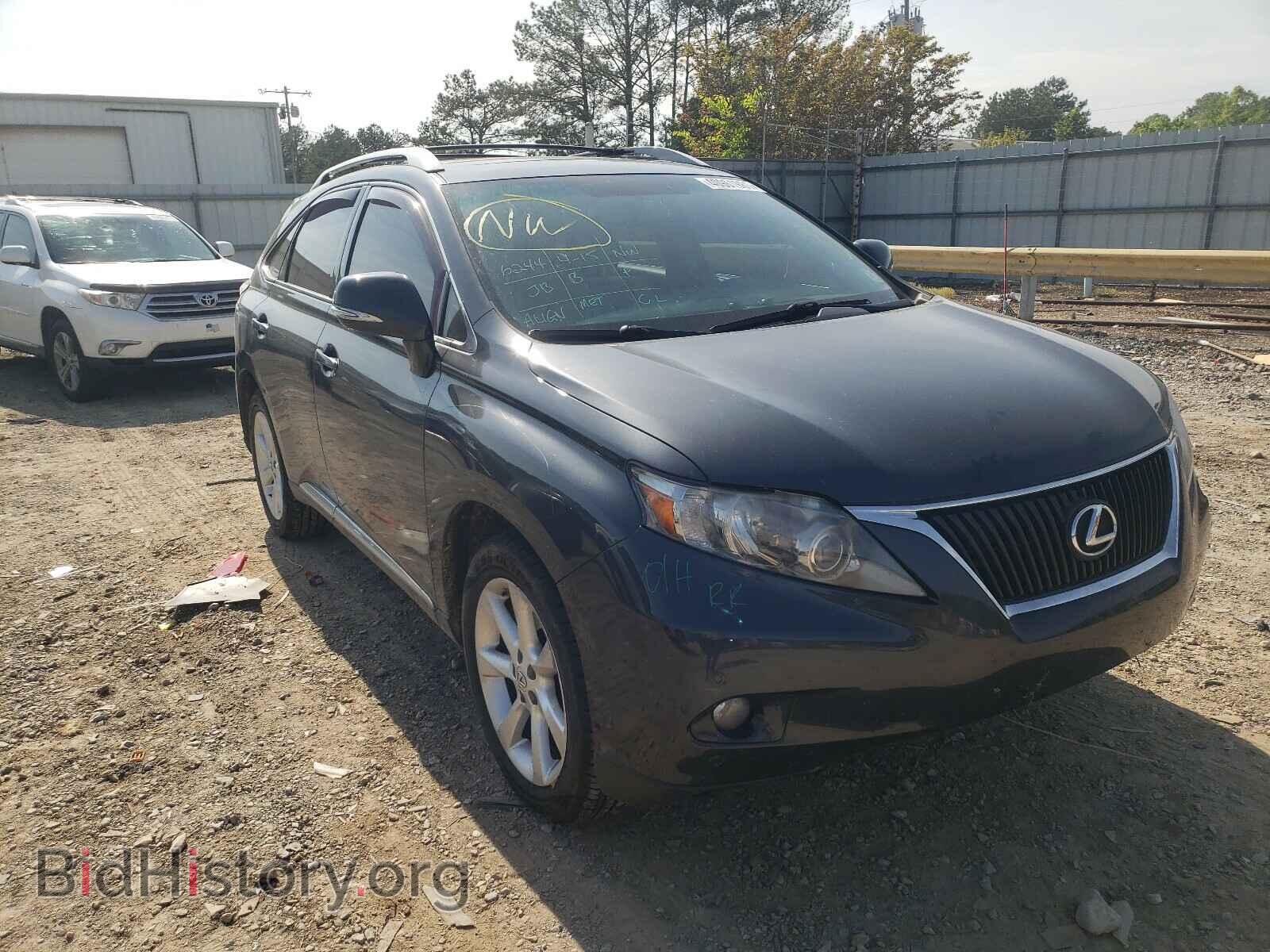 Photo 2T2BK1BA2BC080470 - LEXUS RX350 2011