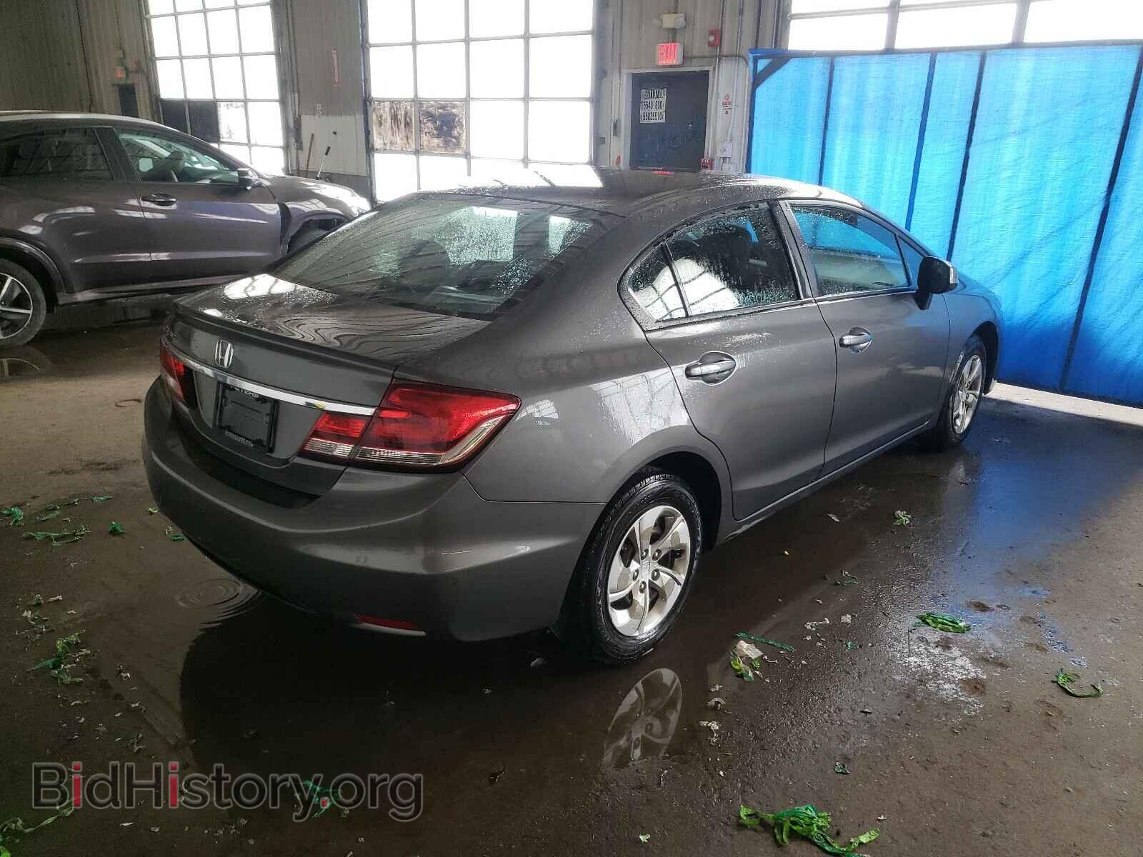 2013 HONDA CIVIC - VIN: 2HGFB2F55DH500645 - Фото 4