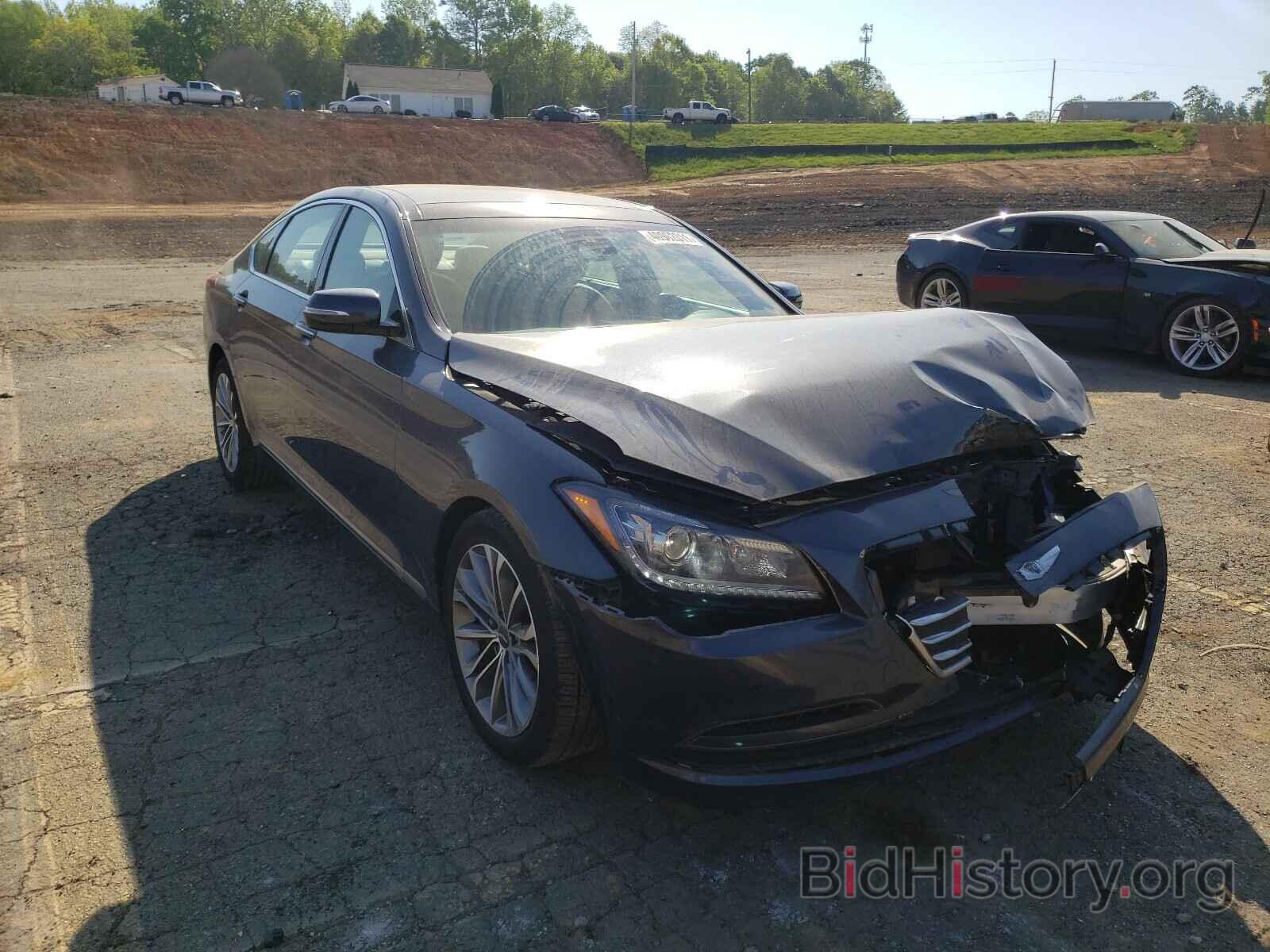 Photo KMHGN4JE6FU047127 - HYUNDAI GENESIS 2015