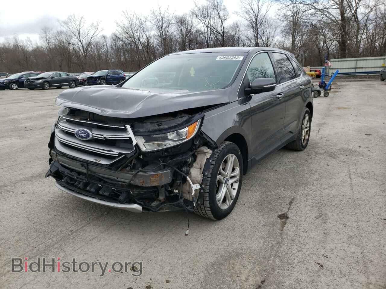 2015 FORD EDGE - VIN: 2FMTK4K93FBB72181 - Фото 2