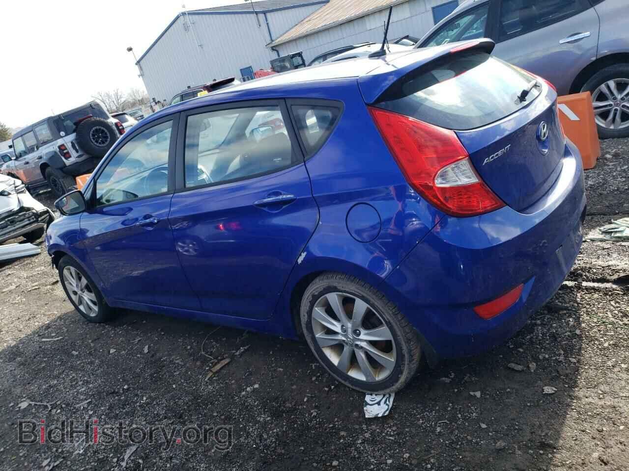 2014 HYUNDAI ACCENT - VIN: KMHCU5AE9EU182575 - Фото 2