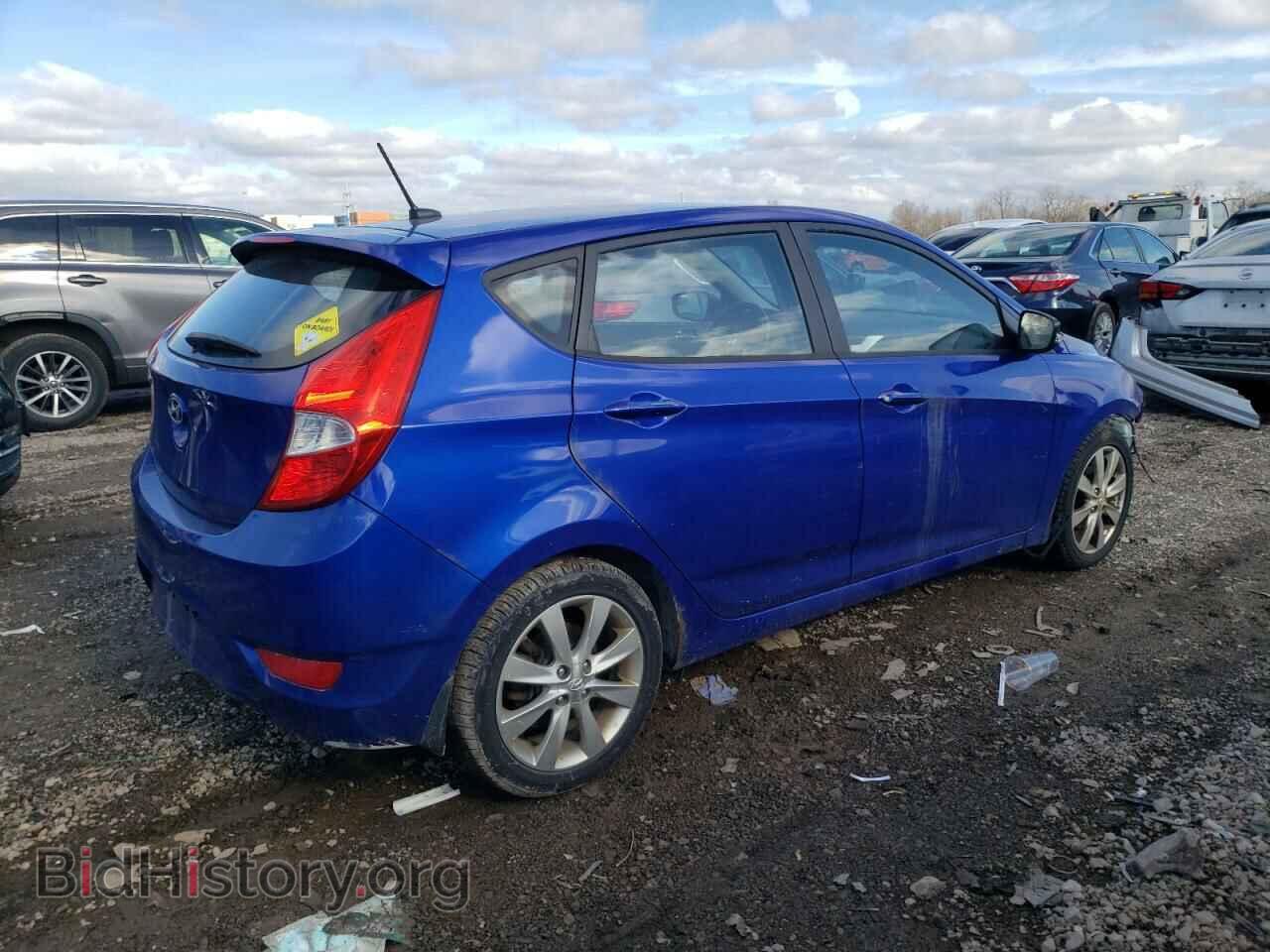 2014 HYUNDAI ACCENT - VIN: KMHCU5AE9EU182575 - Фото 3