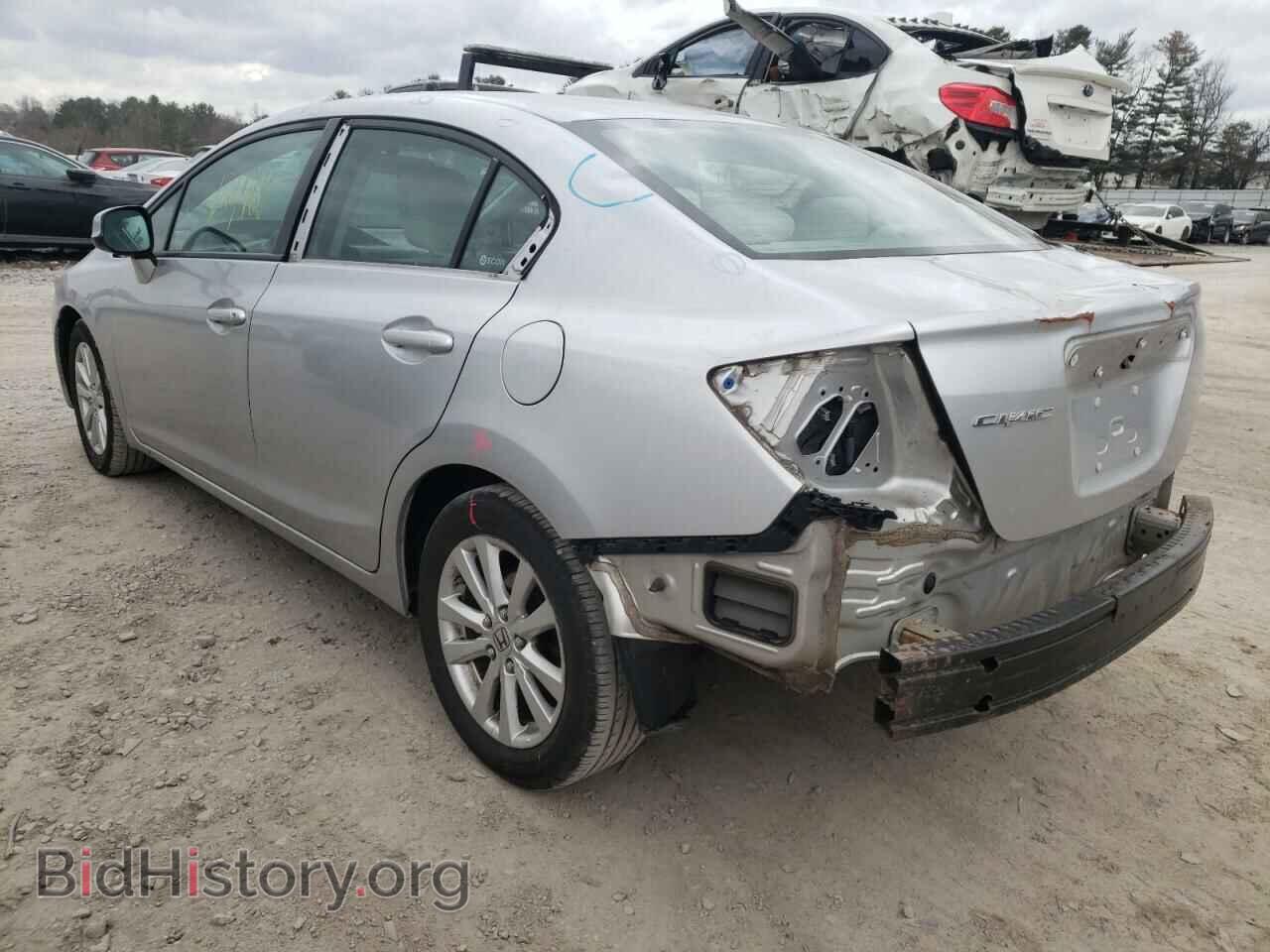 2012 HONDA CIVIC - VIN: 19XFB2F86CE344120 - Фото 3