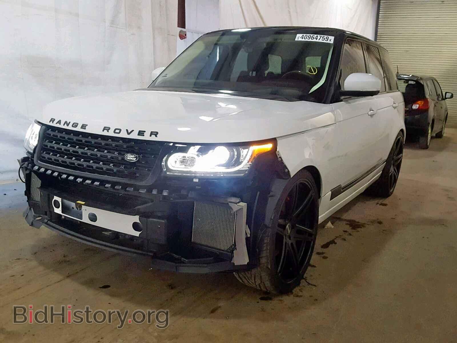 2014 LAND ROVER RANGE ROVE - VIN: SALGS2EF2EA134214 - Фото 2