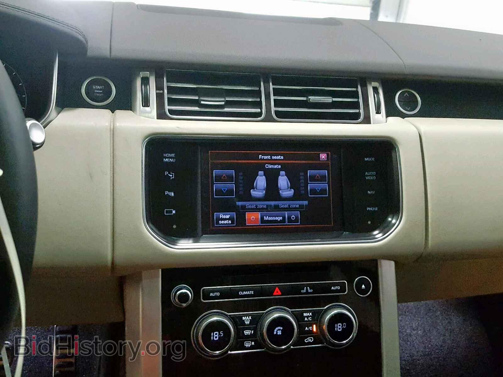 2014 LAND ROVER RANGE ROVE - VIN: SALGS2EF2EA134214 - Фото 9