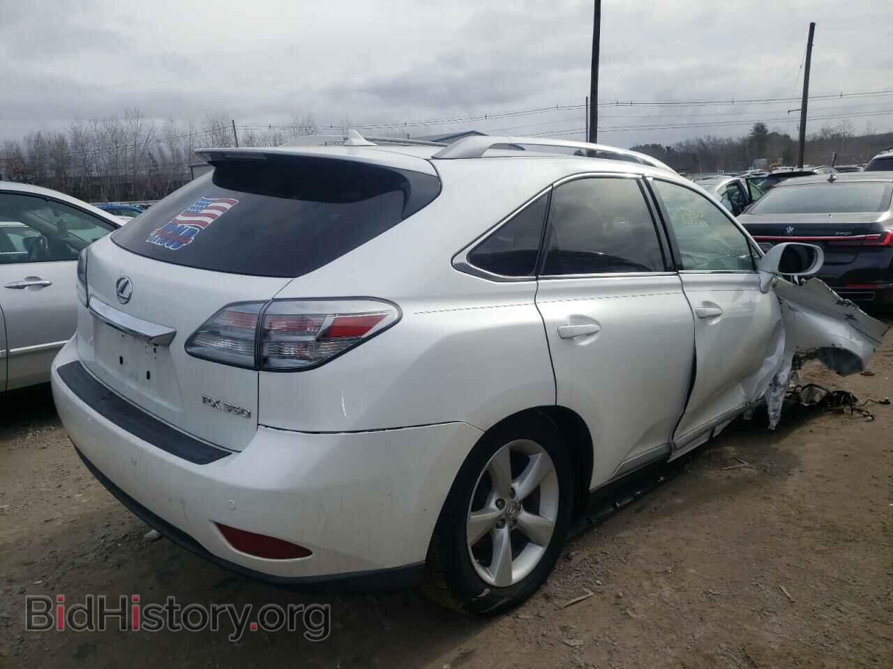 2012 LEXUS RX350 - VIN: JTJBK1BA1C2019533 - Фото 3