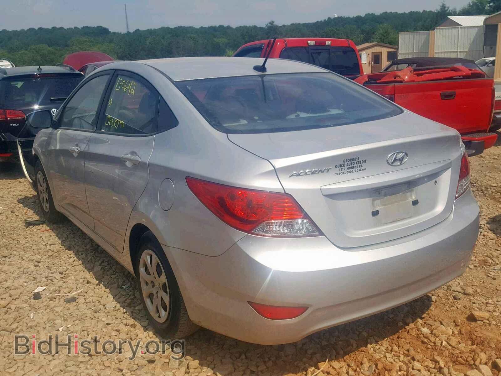 2013 HYUNDAI ACCENT - VIN: KMHCT4AE2DU519647 - Фото 3