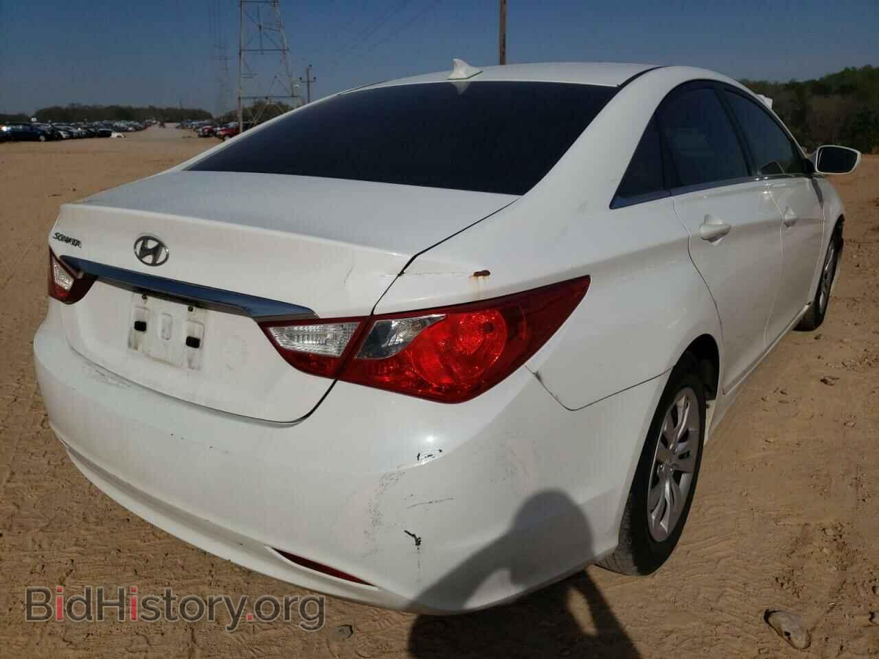 2013 HYUNDAI SONATA - VIN: 5NPEB4AC5DH536631 - Фото 4