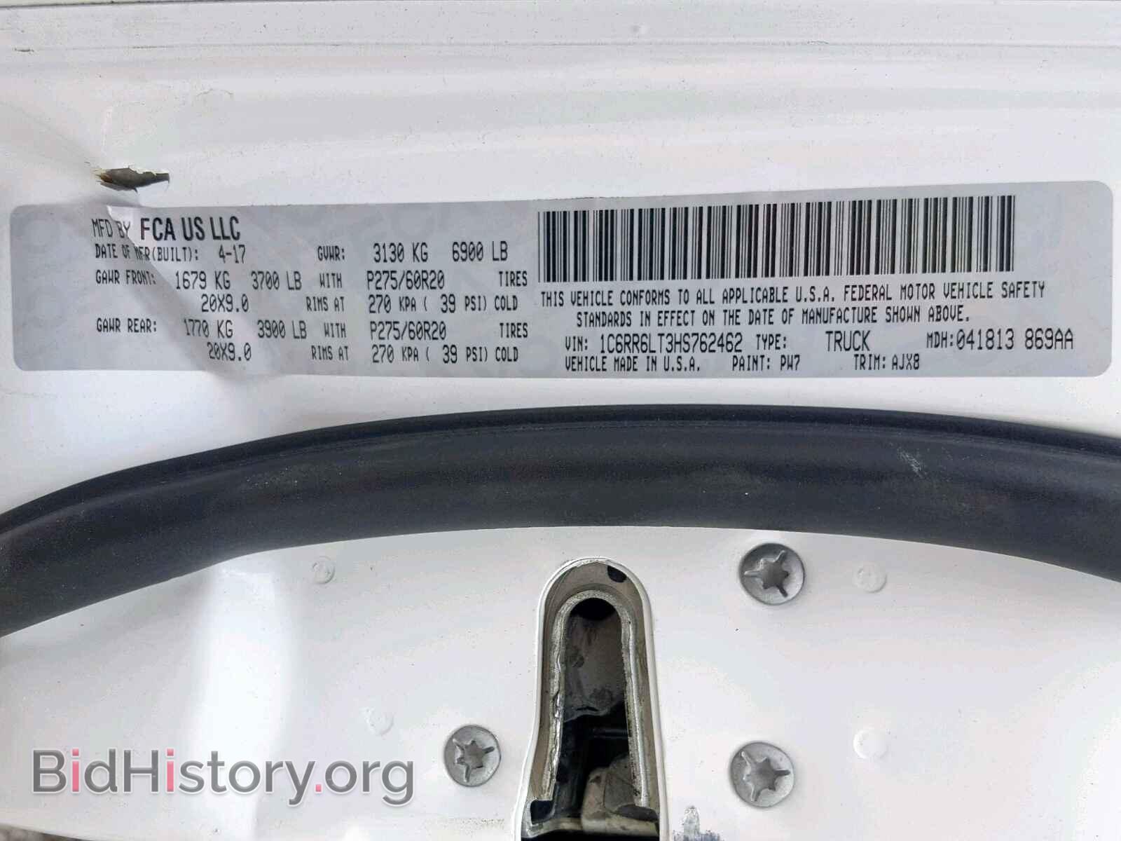 2017 RAM 1500 - VIN: 1C6RR6LT3HS762462 - Фото 10