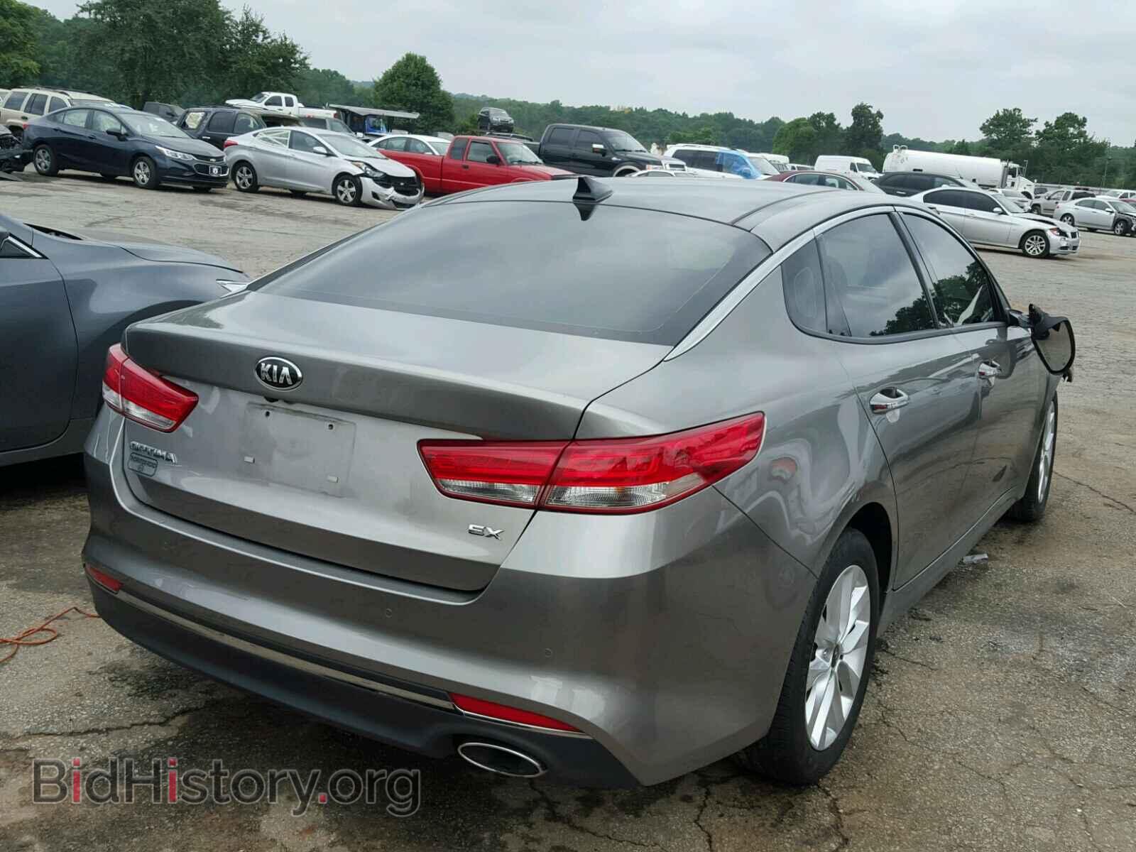 2016 KIA OPTIMA - VIN: 5XXGU4L31GG056294 - Фото 4