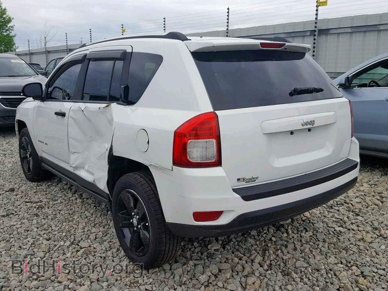 2012 JEEP COMPASS SP - VIN: 1C4NJCBB5CD601100 - Фото 3