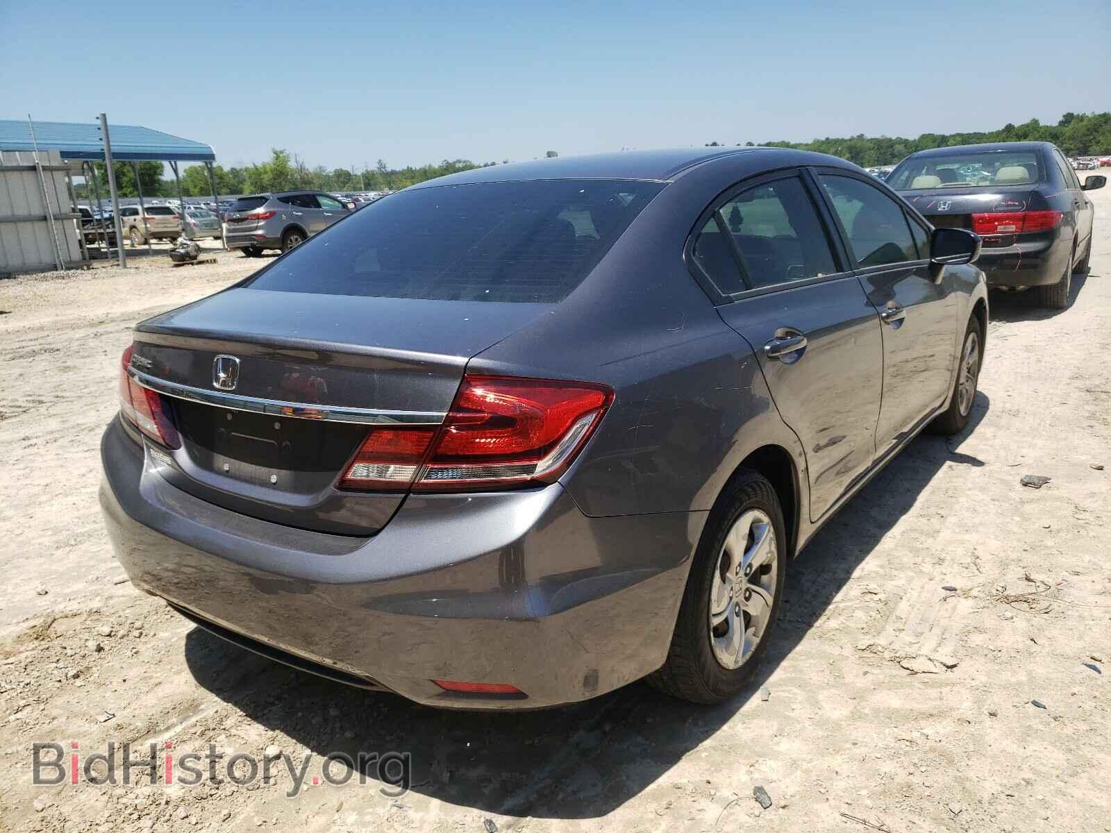 2014 HONDA CIVIC - VIN: 19XFB2F57EE039640 - Фото 4