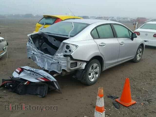 2013 HONDA CIVIC - VIN: 19XFB2F52DE035526 - Фото 4