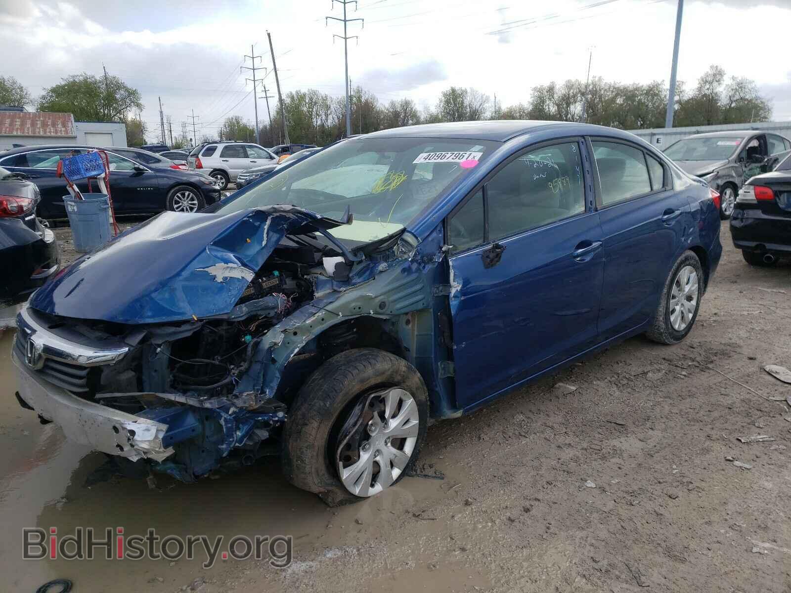 2012 HONDA CIVIC - VIN: 2HGFB2F59CH508147 - Photo 2